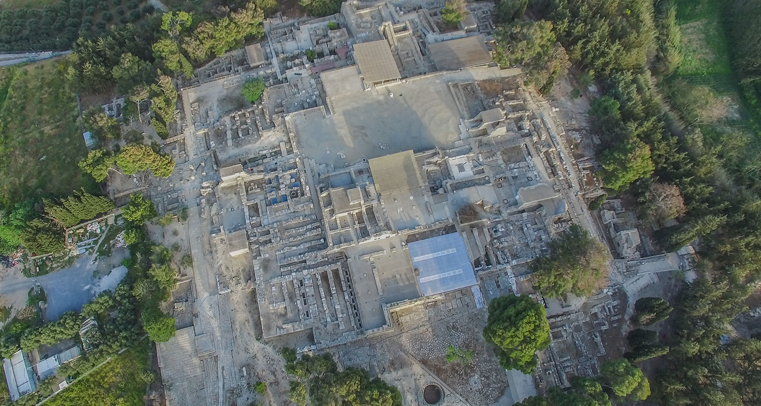 el palacio de Knossos
