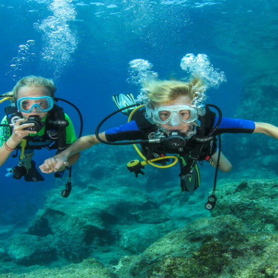 try scuba in Crete